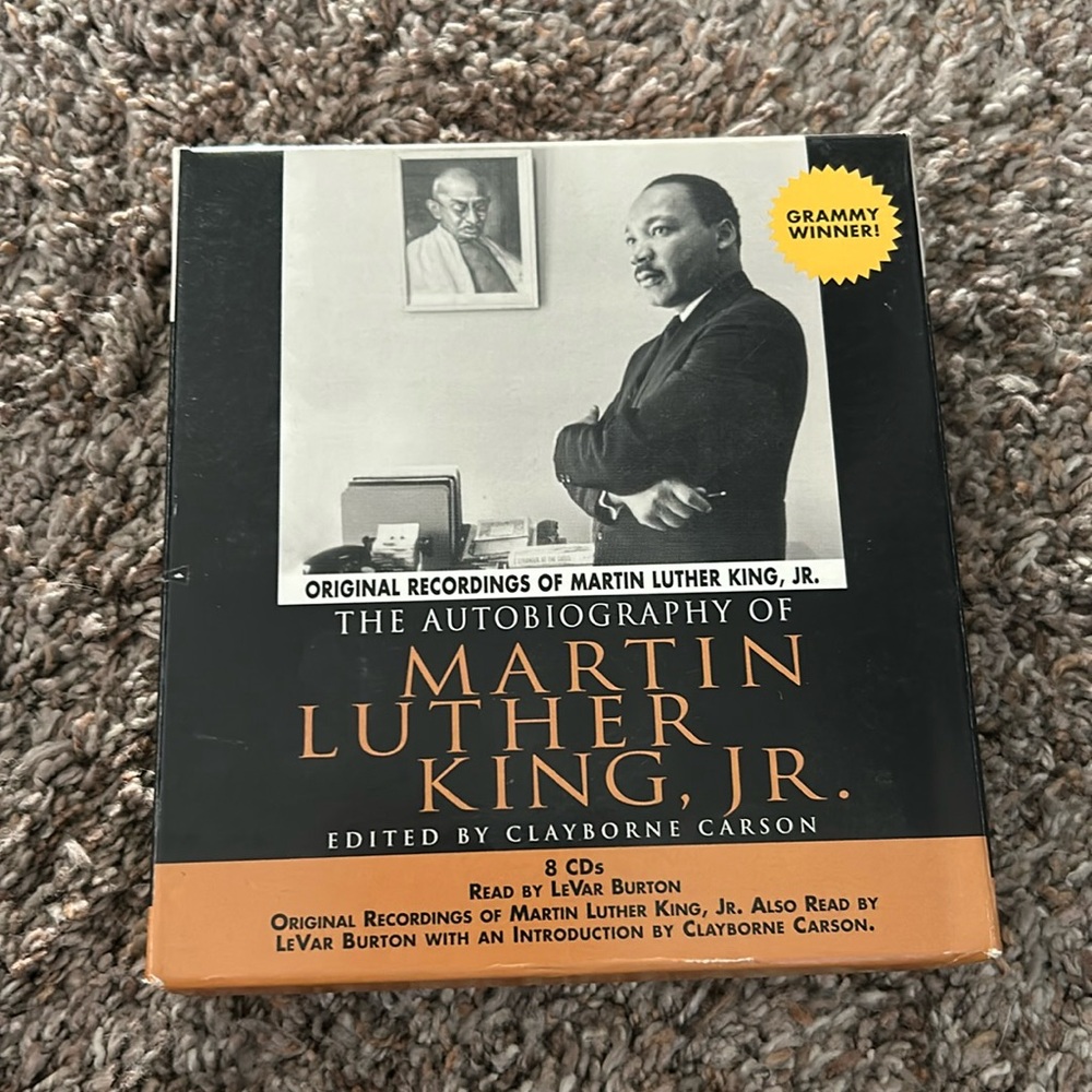 The Autobiography of Martin Luther King, Jr CD set Read by Levar Burton